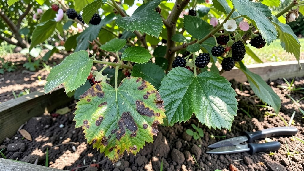 Blackberry Plant Diseases: Identify and Cure Common Fungal Threats Fast
