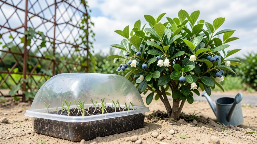 Blueberry Plant Propagation: Layering Trick for Root Growth Without Digging