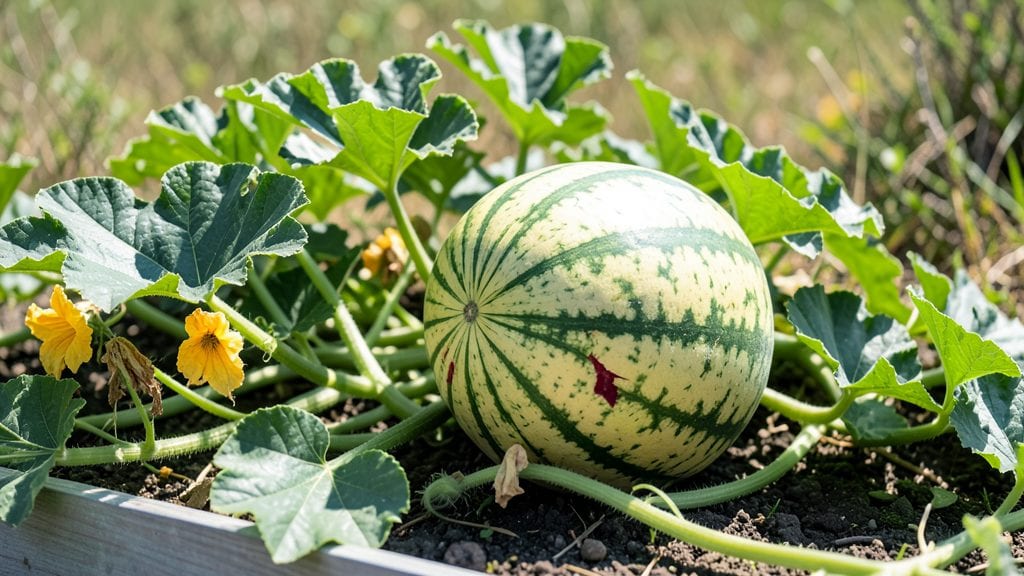 Crimson Watermelon Plant: Vibrant Flesh and Disease-Resistant Variety