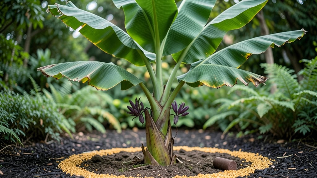 Fertilizing Banana Plants: Nitrogen-Potassium Ratio Secrets for Faster Fruit Growth