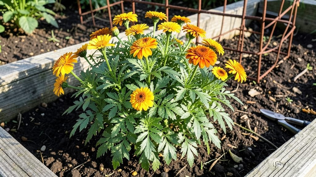 Lemon Marigold Plants: Sun-Enhancing Companions for Pest-Free Gardens
