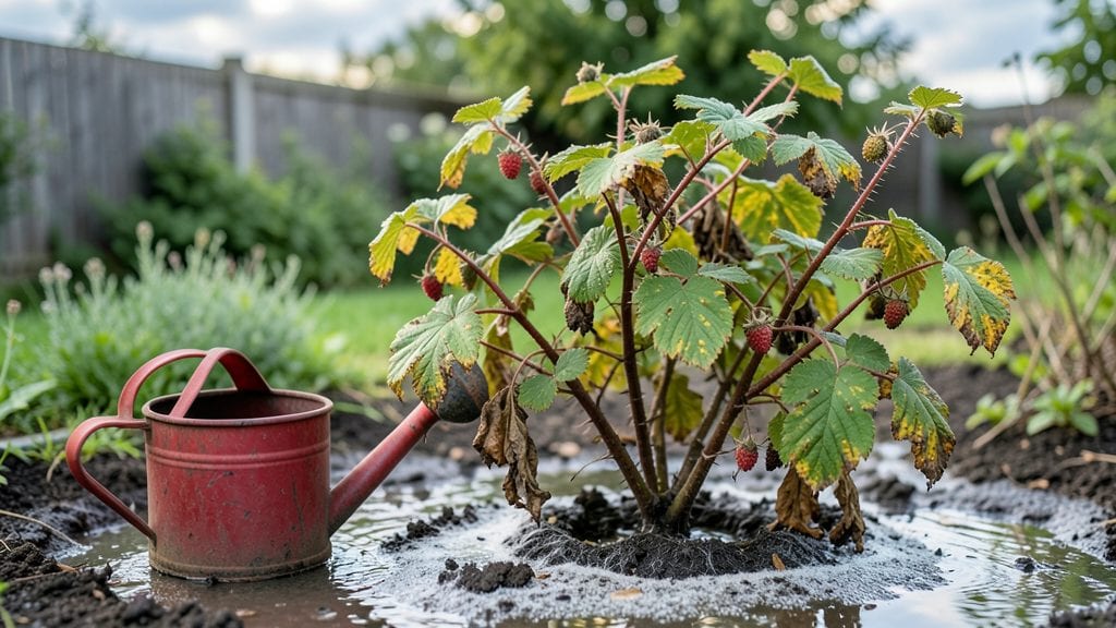 Overwatered Raspberry Plant: Rescue Your Bush in 3 Simple Steps