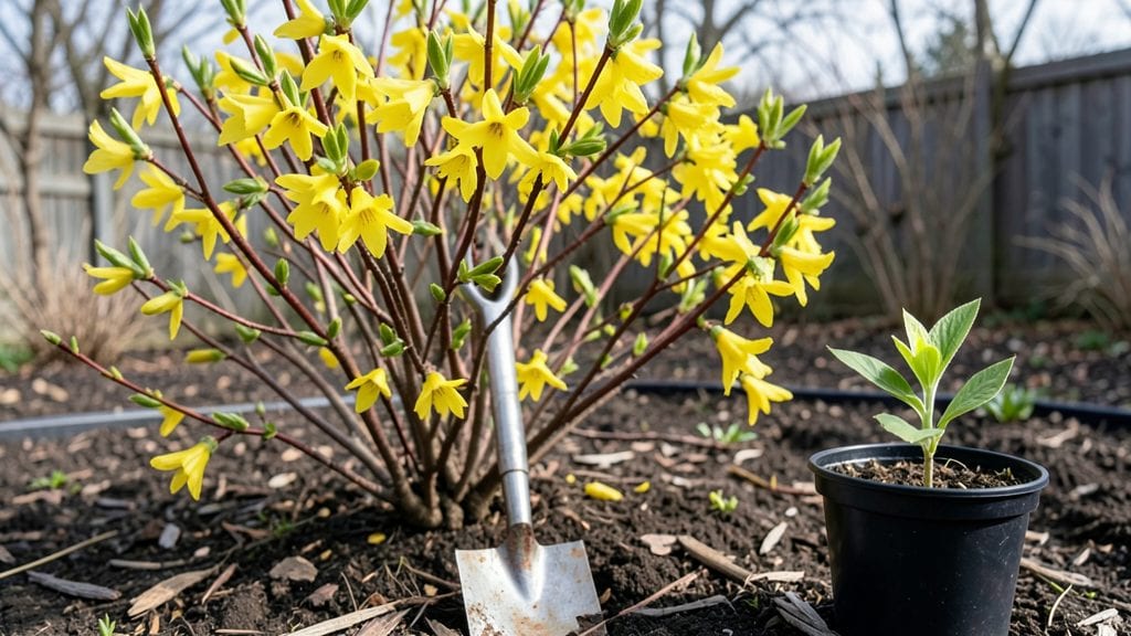 Planting Forsythia Bushes: Sunny Season Starter for Vibrant Spring Color