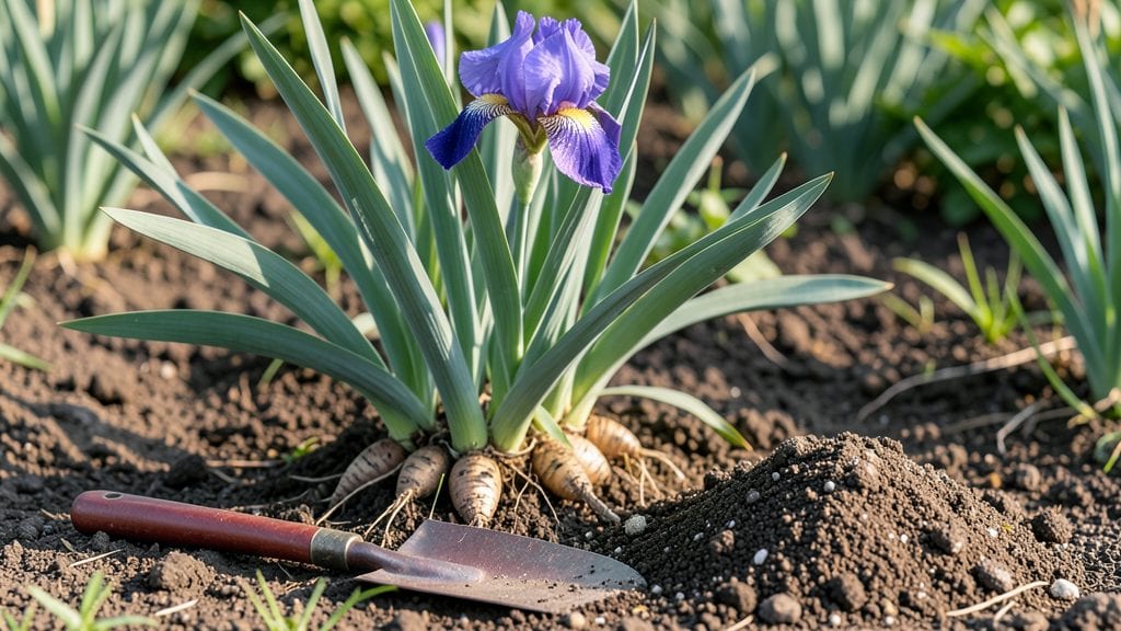 Planting Iris Roots: Layered Soil Secrets for Vibrant Blooms