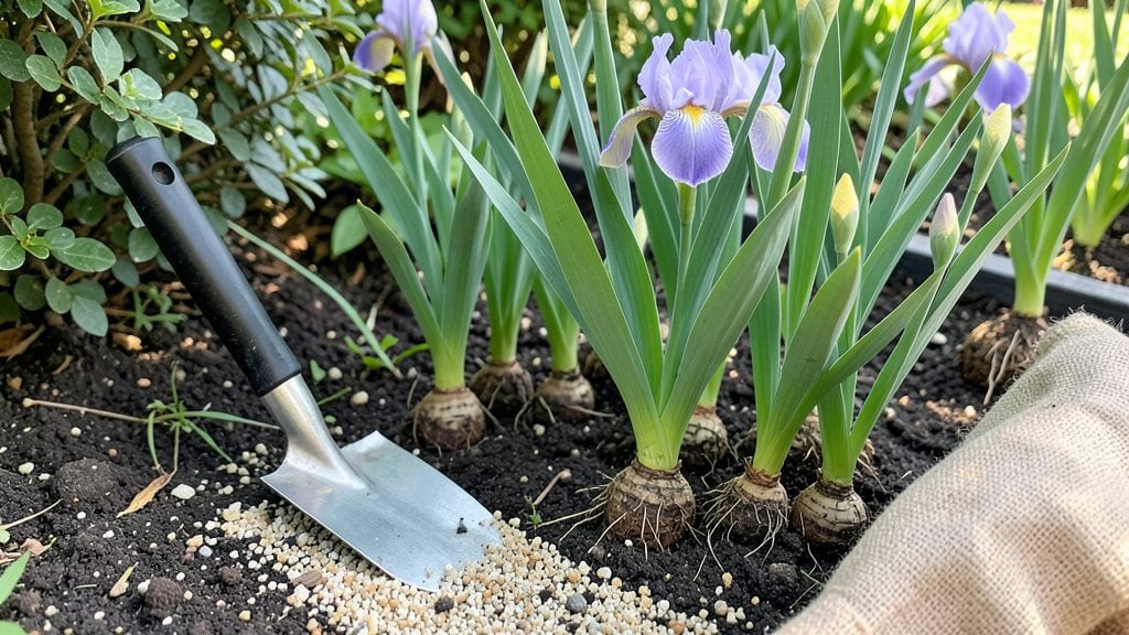 Planting Iris Tubers: Layered Soil Secrets for Bold Striped Blooms