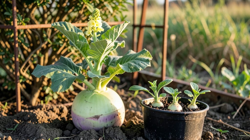 Kohlrabi Seedlings Planting: Crisp Stems and Compact Growth in 3 Weeks