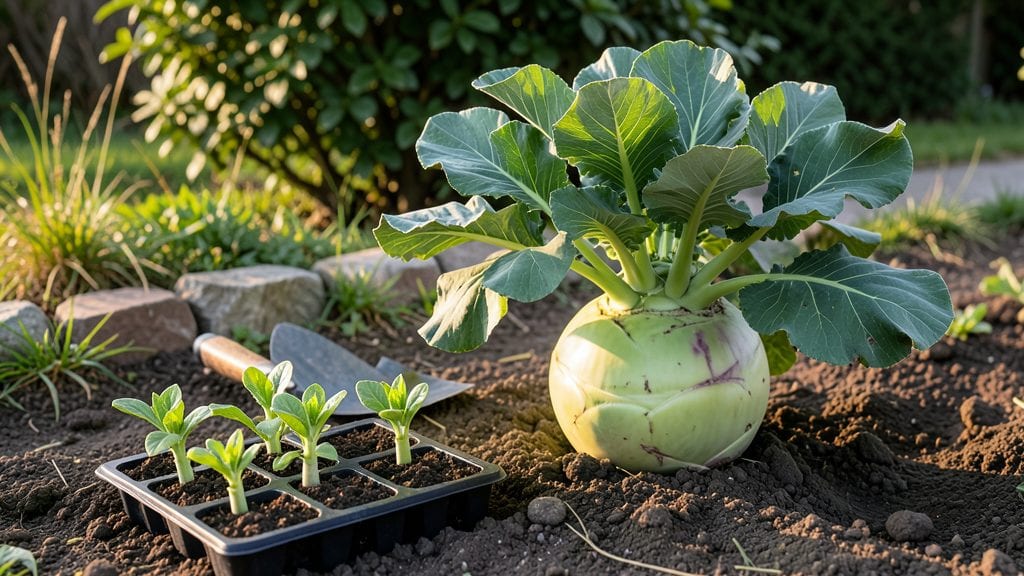Planting Kohlrabi Seeds: Fast Germination and Compact Harvest Hacks