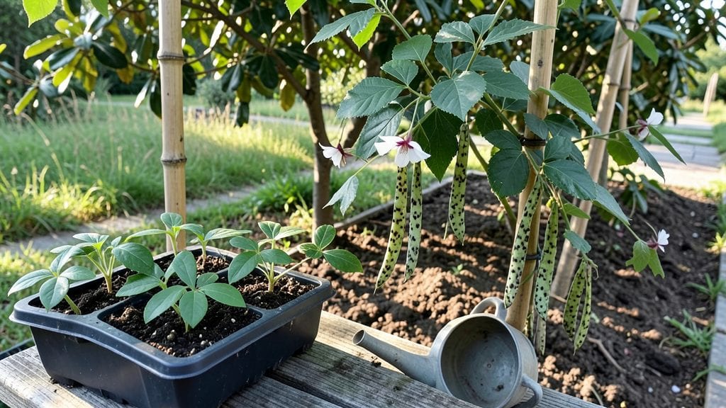 Planting Rattlesnake Beans: Bold Vines and 60-Day Harvest Secrets