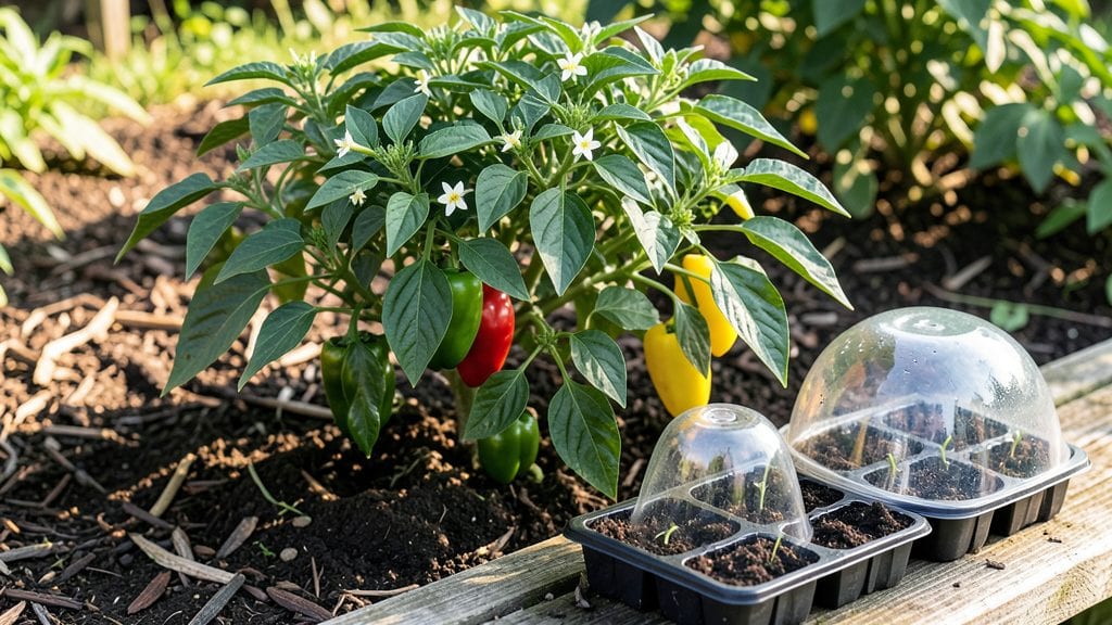 Propagate Pepper Plants: Fast Root Growth in Water or Soil