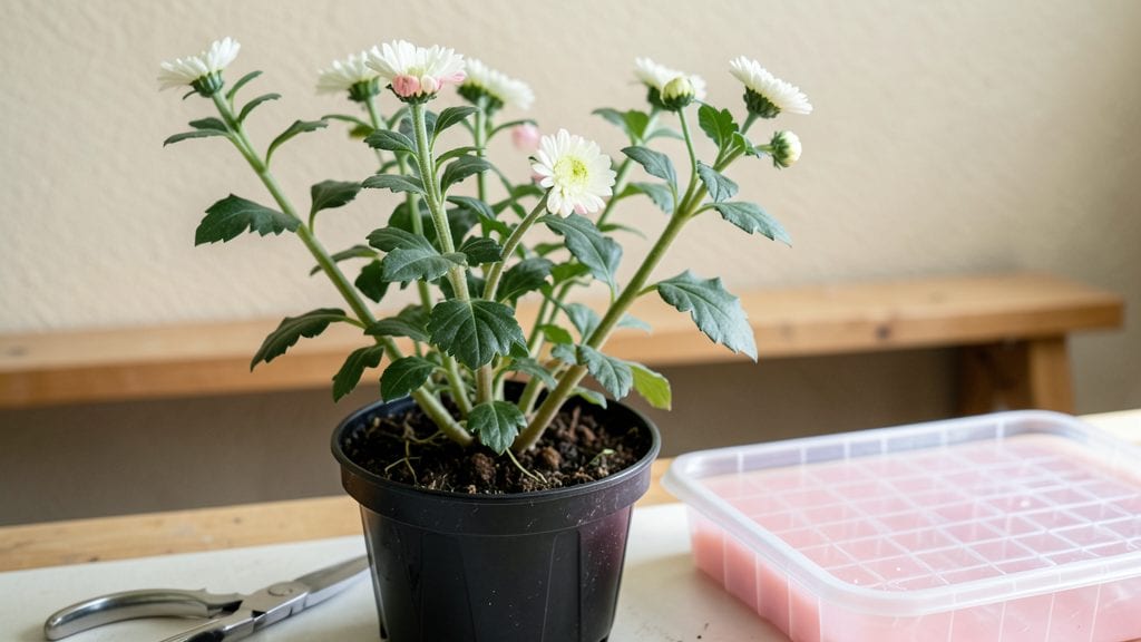 Propagating Chrysanthemum Plants: Layering Tricks for Root Growth Without Stress