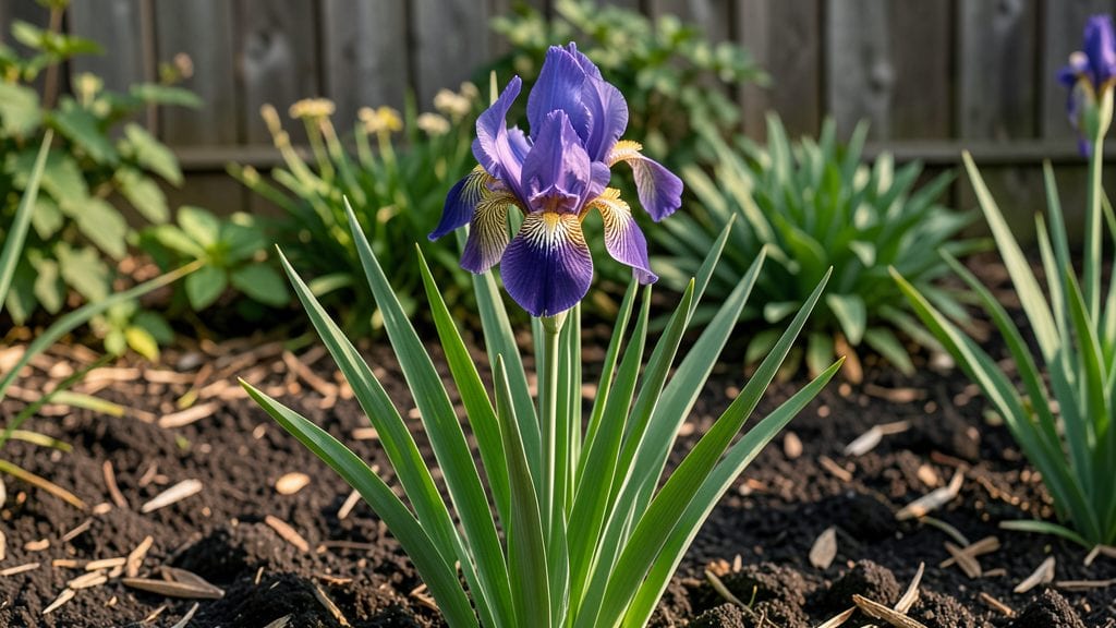 Propagating Iris Plants: Divide and Multiply for Bold Striped Blooms