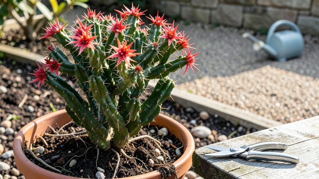Pruning Euphorbia Plants: 3-Step Method for Bushier Growth
