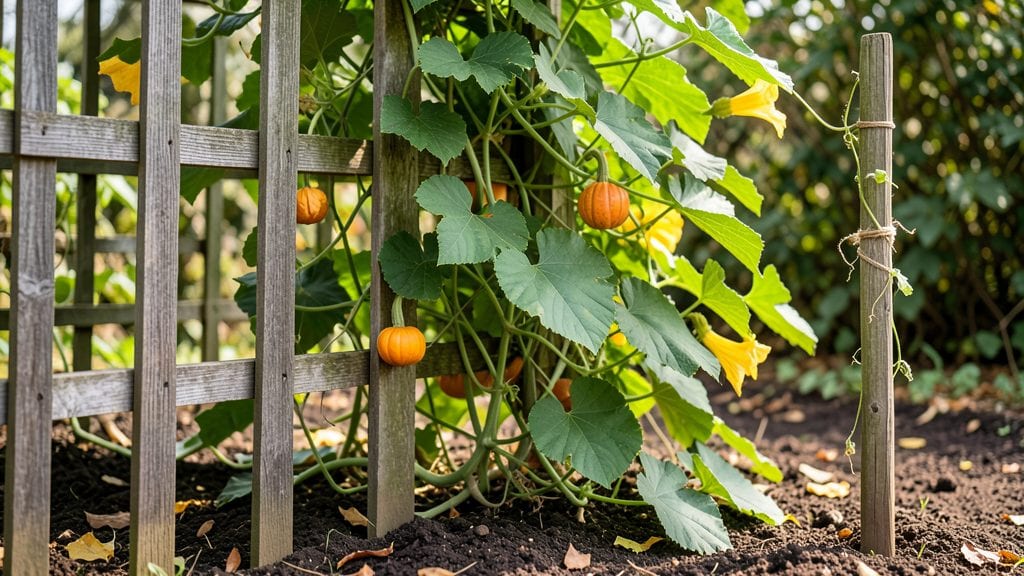Pumpkin Trellis Planting Guide: Space-Saving Support for Bountiful Harvests