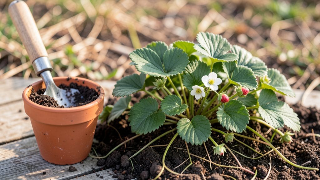 Repotting Strawberry Plants: Year-Round Vigor With 3 Stress-Free Steps