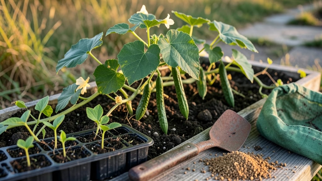 Ridge Gourd Planting: Year-Round Harvest Hack for Compact Gardens