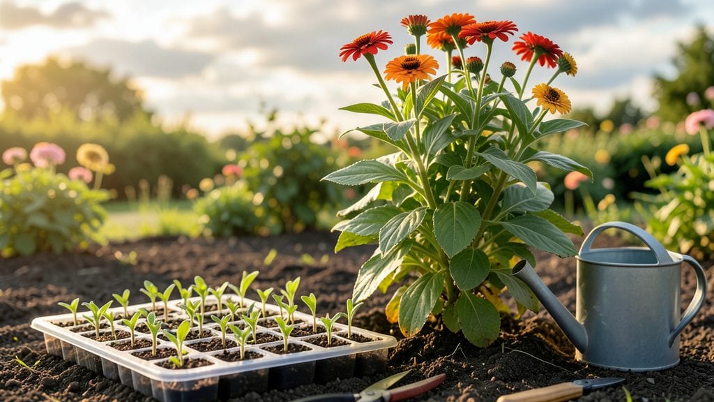 Succession Planting Zinnias Recipe: Bold Striped Blooms That Thrive in Sun