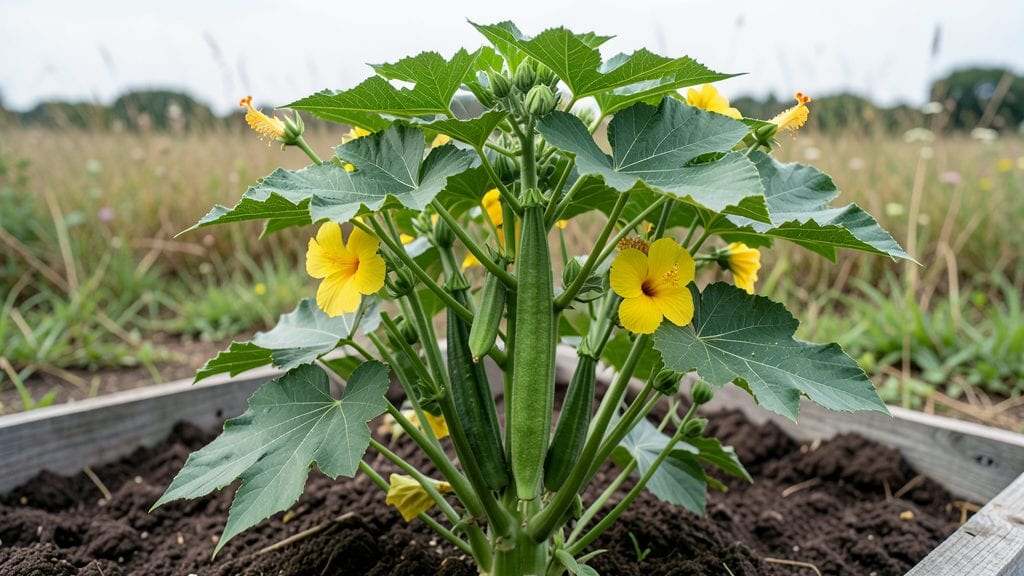Tall Okra Plants: Maximize Yield With 3 Key Growth Tricks