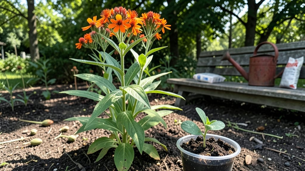 Transplanting Milkweed Plants: Stress-Free Relocation for Monarch Haven Growth