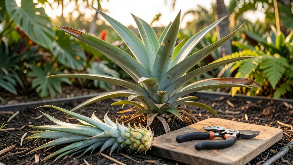 Trimming Pineapple Plants: Year-Round Fruitfulness With 3 Key Cuts