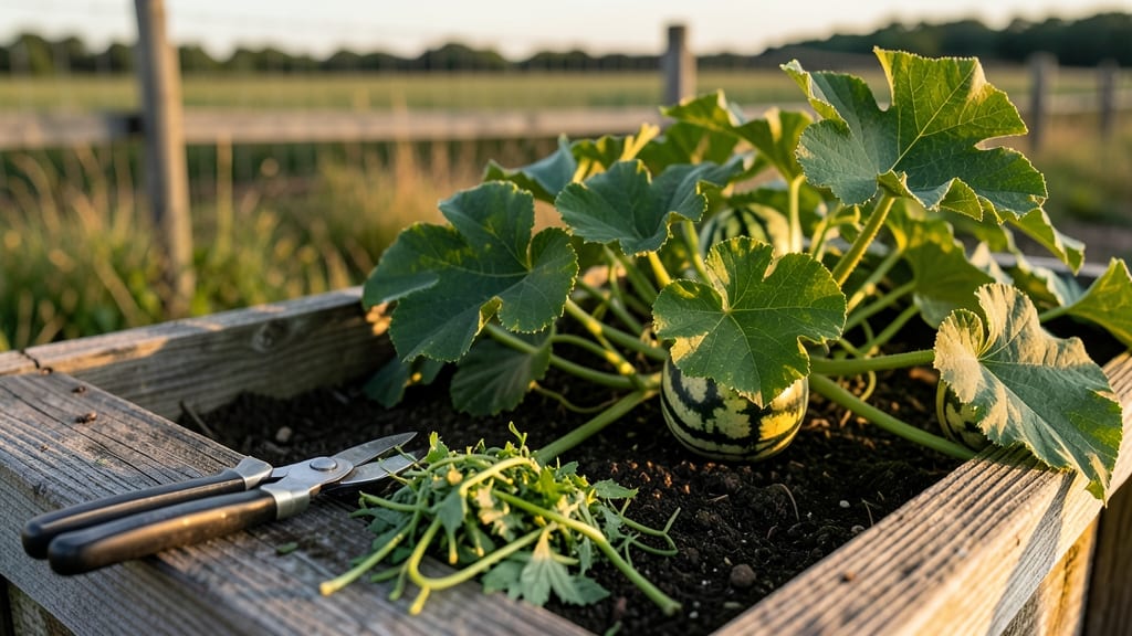 Trimming Watermelon Plants: 3 Key Cuts for Bigger Harvests